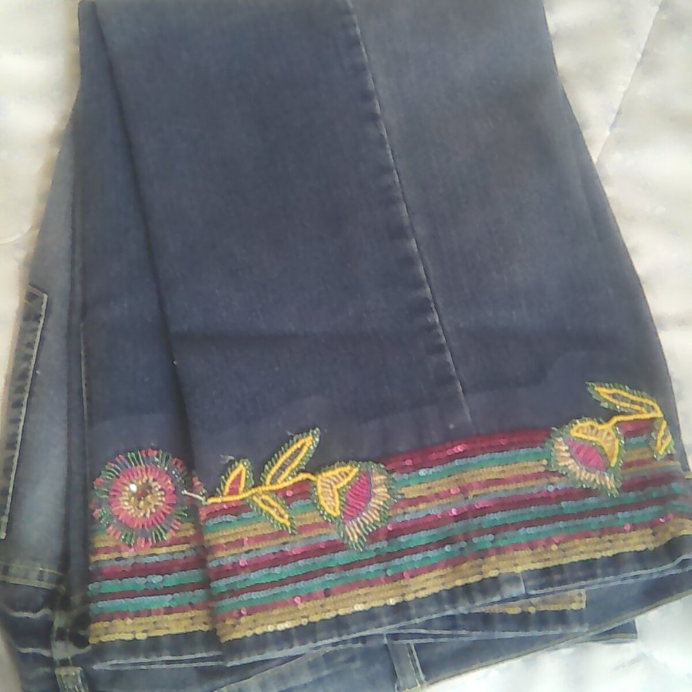 Cristina cropped jeans,  sz 12